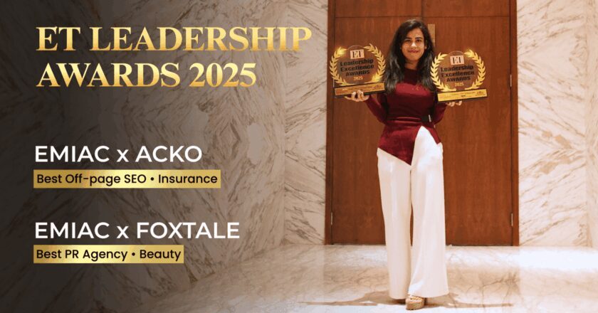 EMIAC Technologies Wins Two Economic Times Leadership Awards 2025, Setting a New Benchmark in Digital Growth