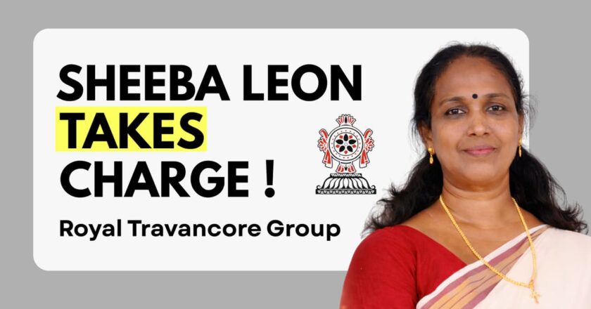 Sheeba Leon Takes Charge of Royal Travancore Group, Marking a New Era of Structured Growth and Responsible Leadership